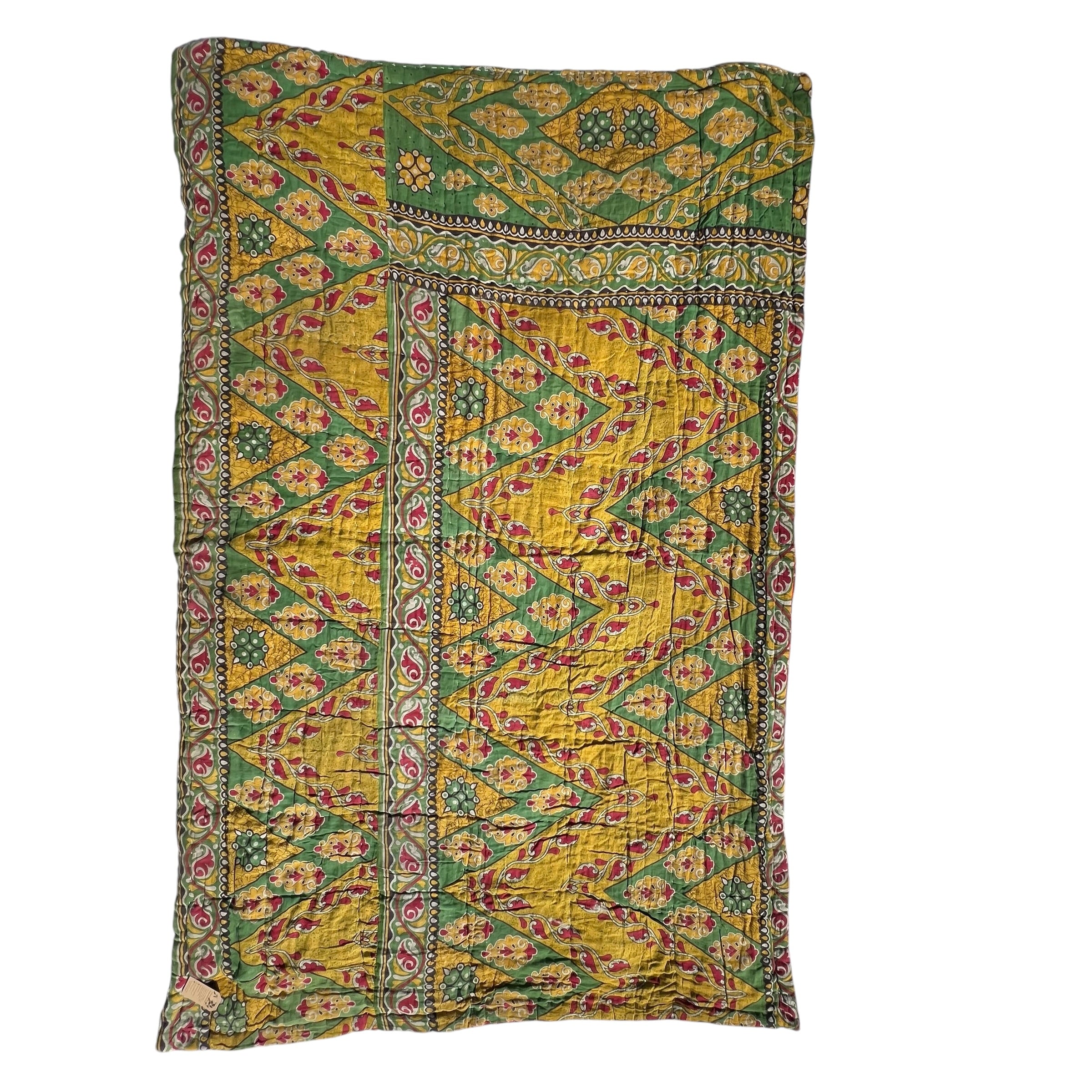 Sari Cotton Quilt - Single Size