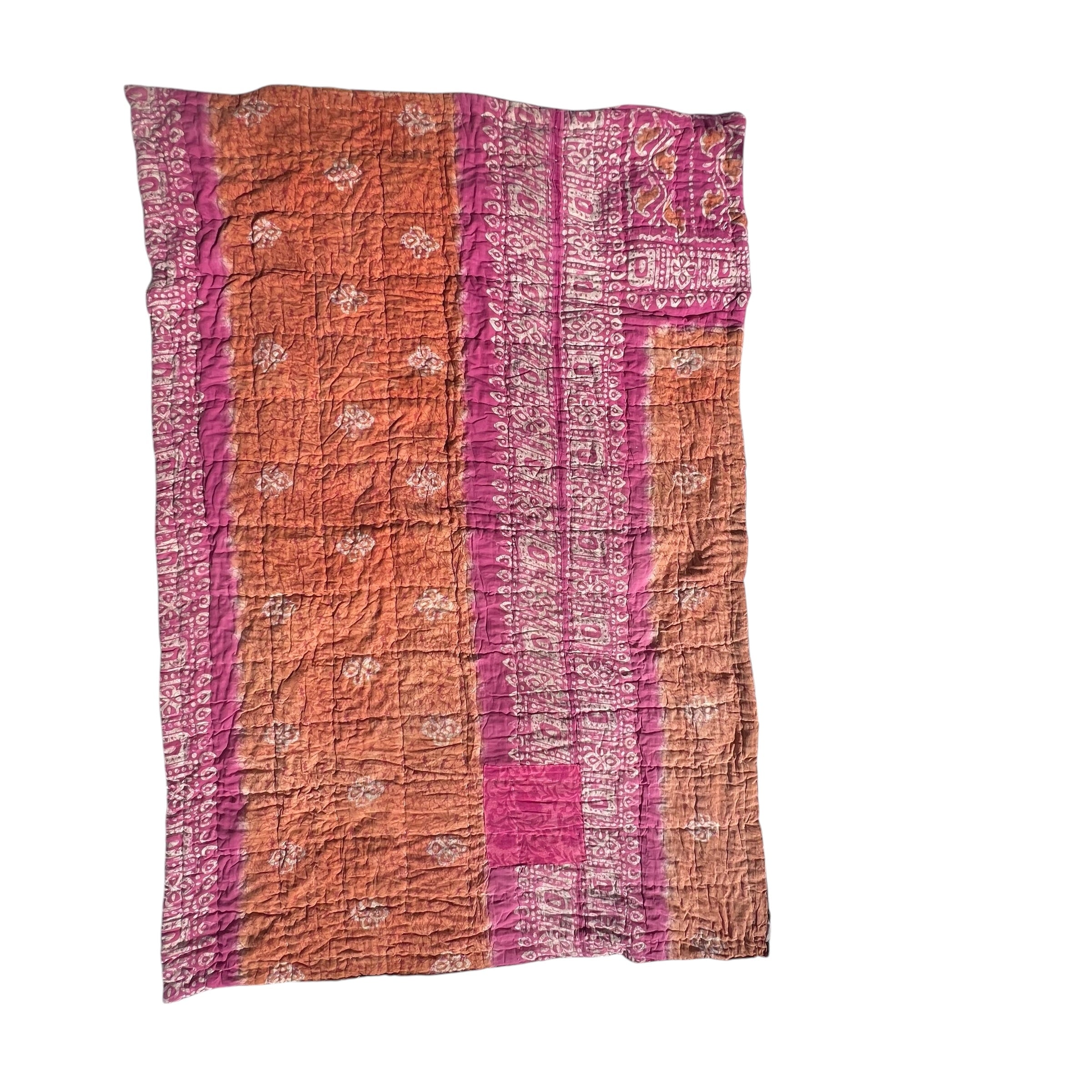 Sari Cotton Quilt - Single Size