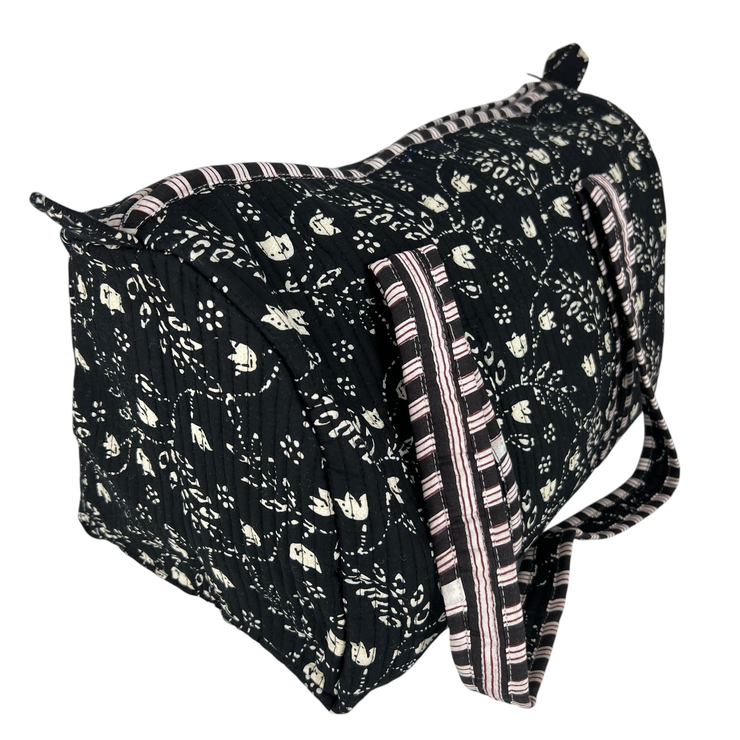 Block Printed Weekender