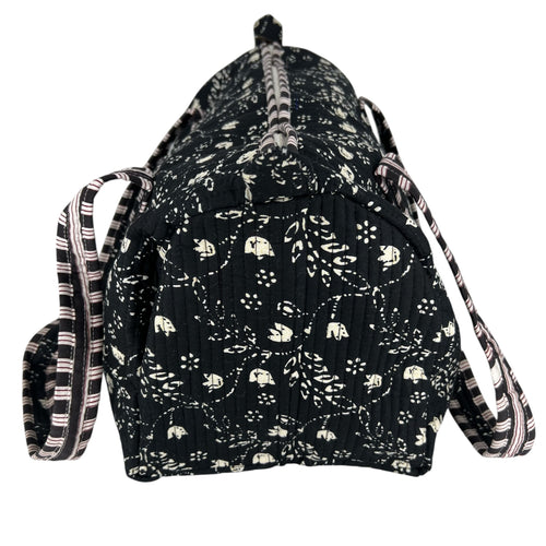 Block Printed Weekender
