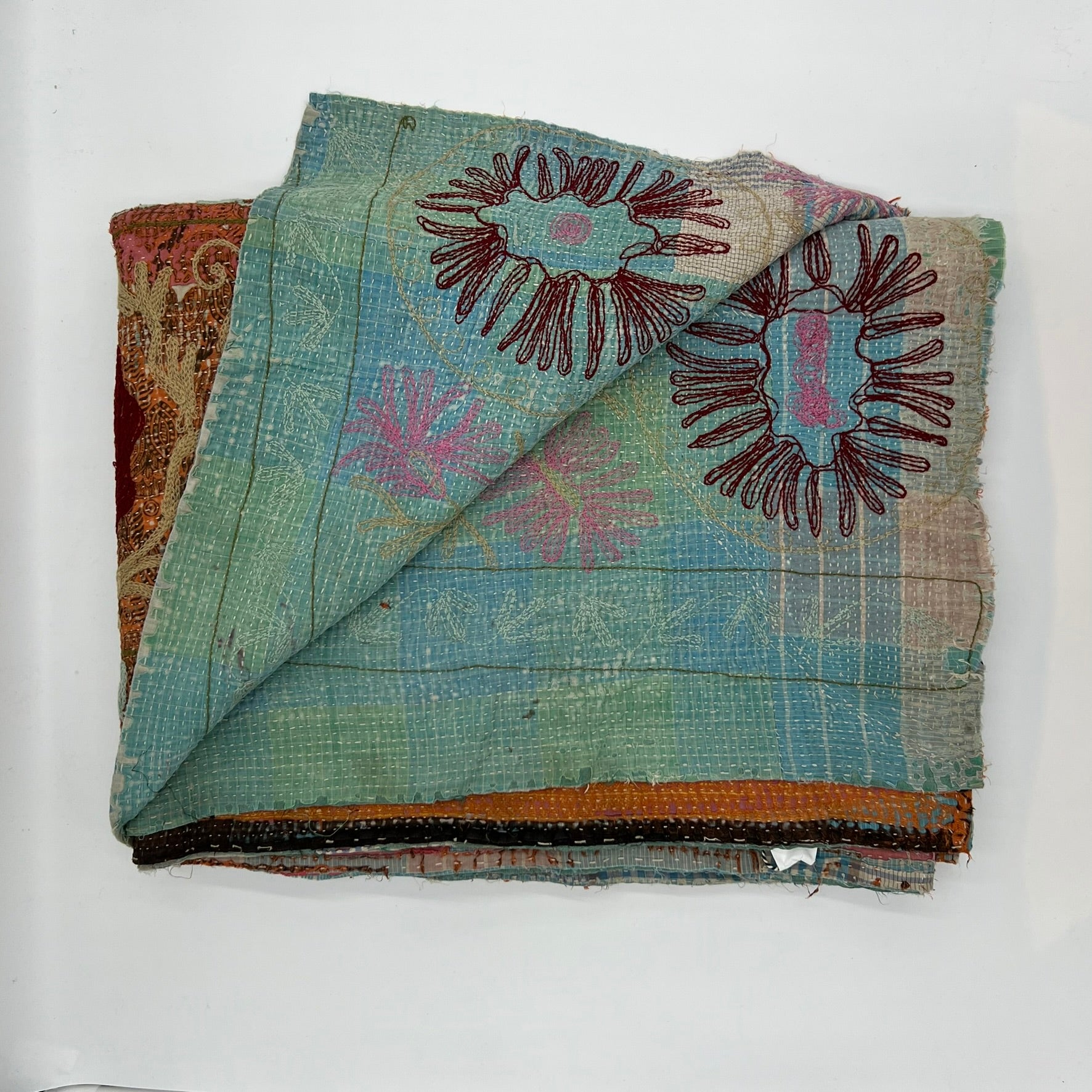 Suzani Kantha Tapestry One-Of-A-Kind