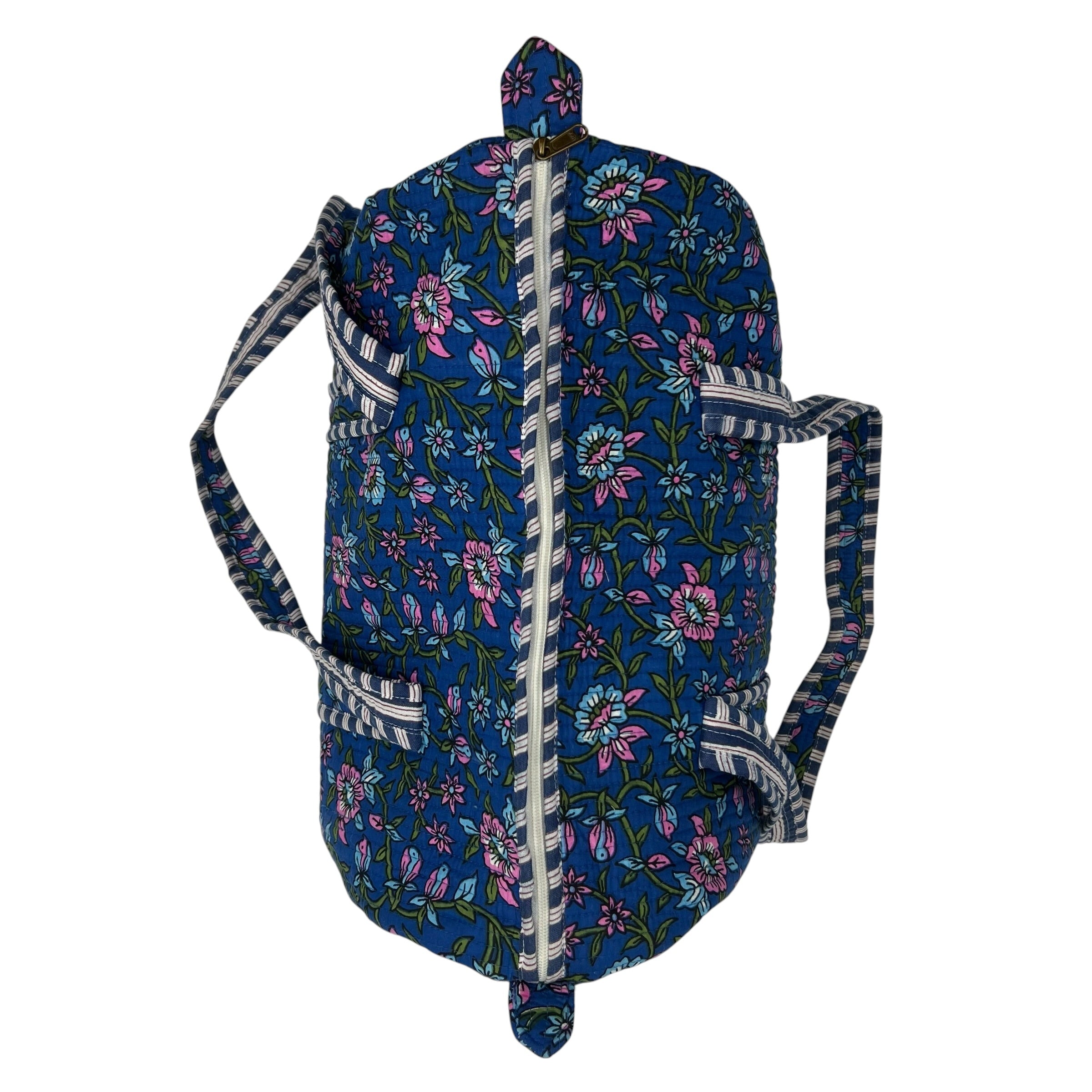 Block Printed Weekender