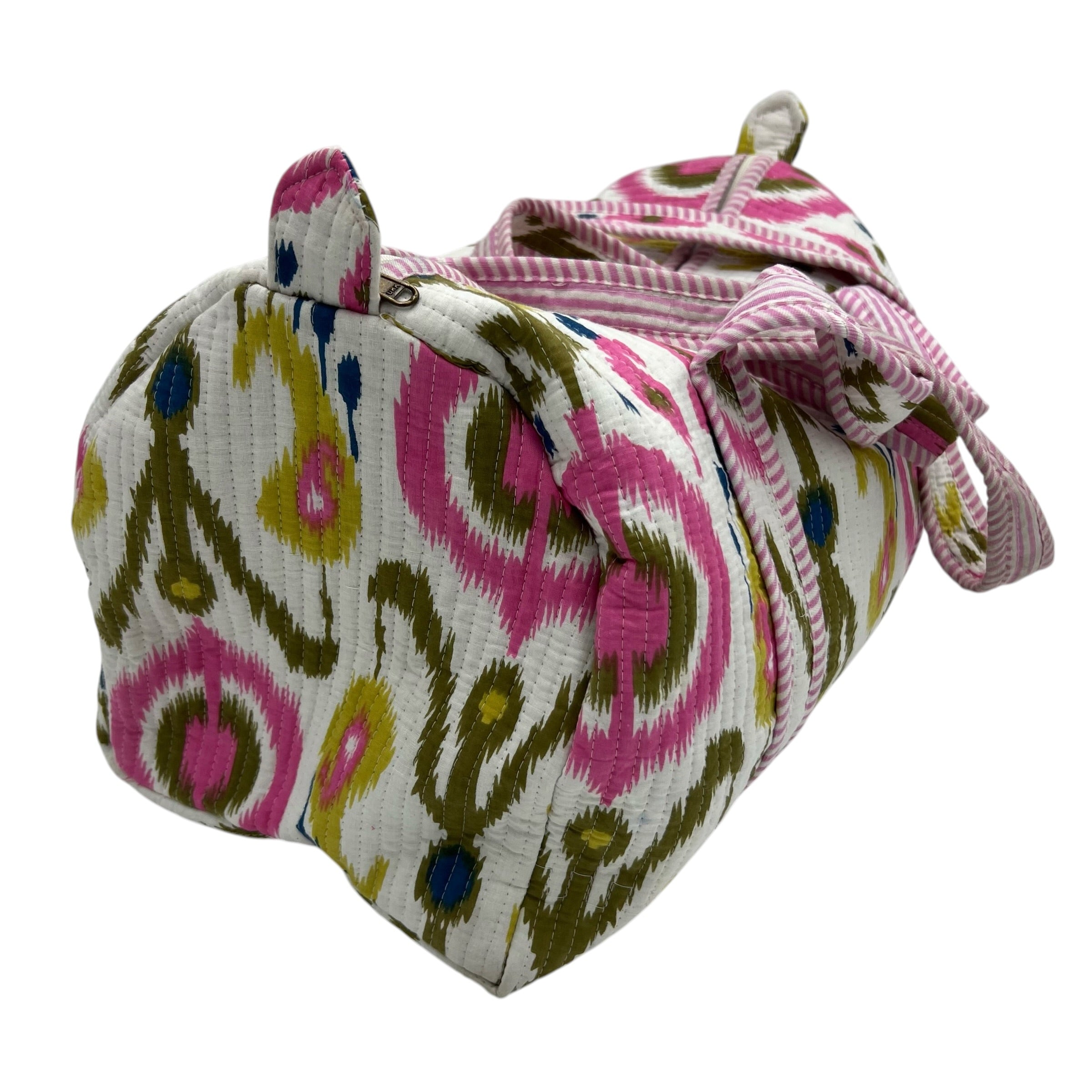 Block Printed Weekender
