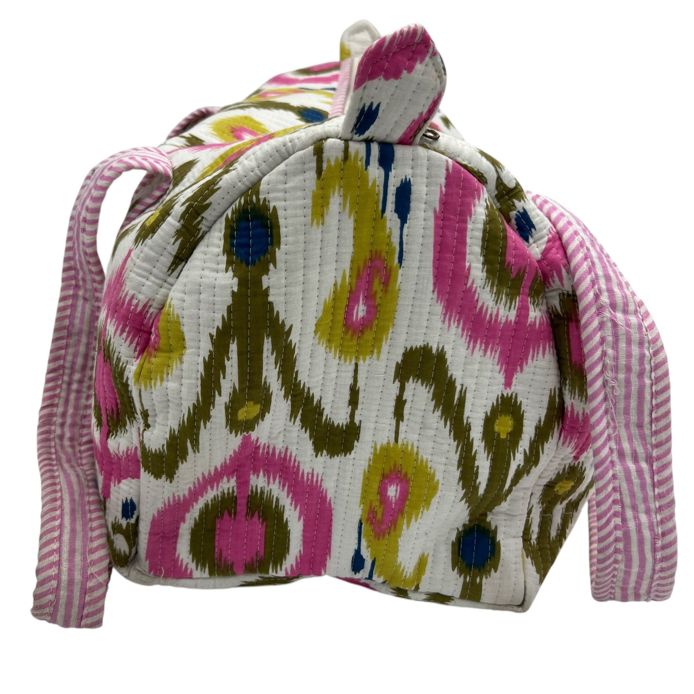 Block Printed Weekender