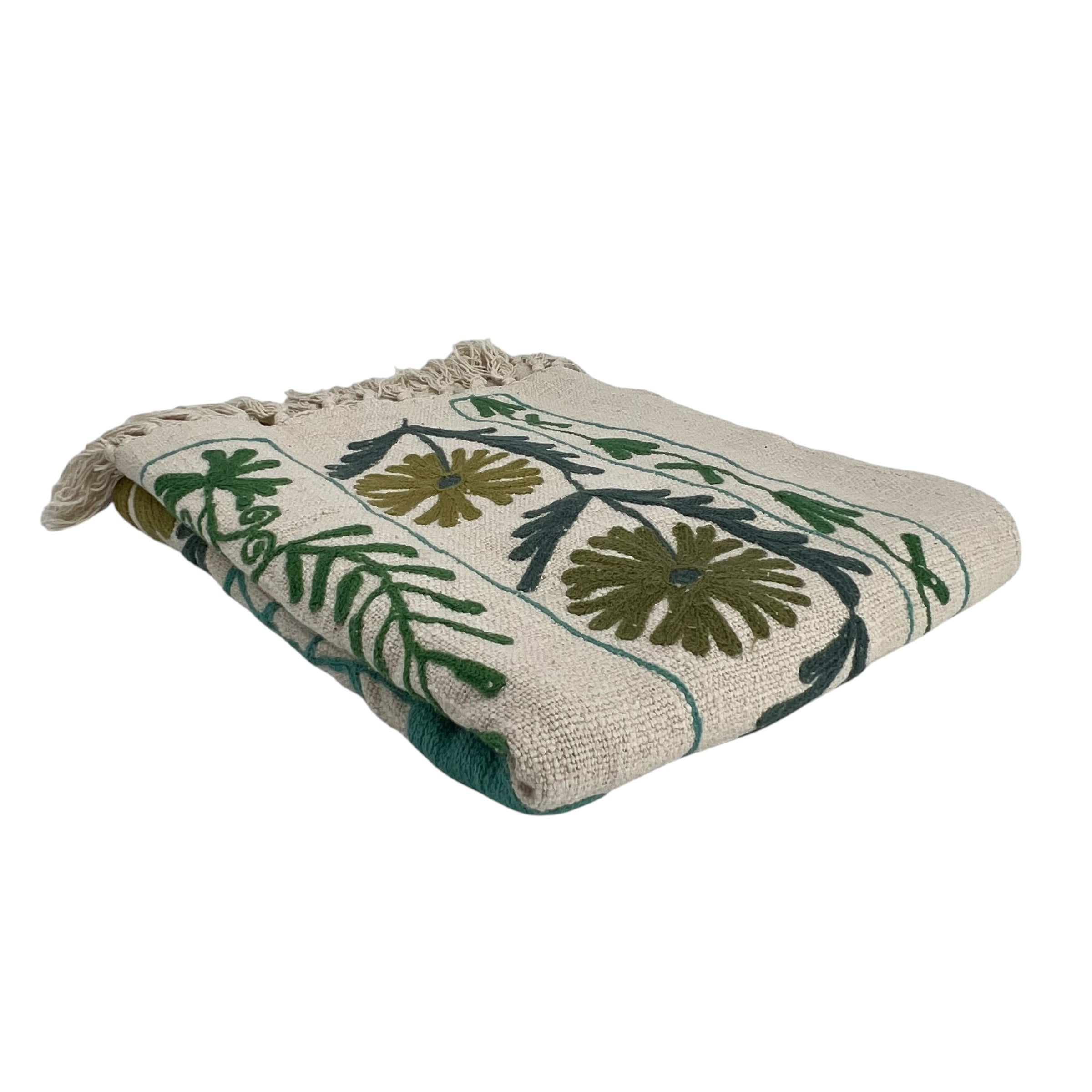 Suzani Slub Tapestry/Throw
