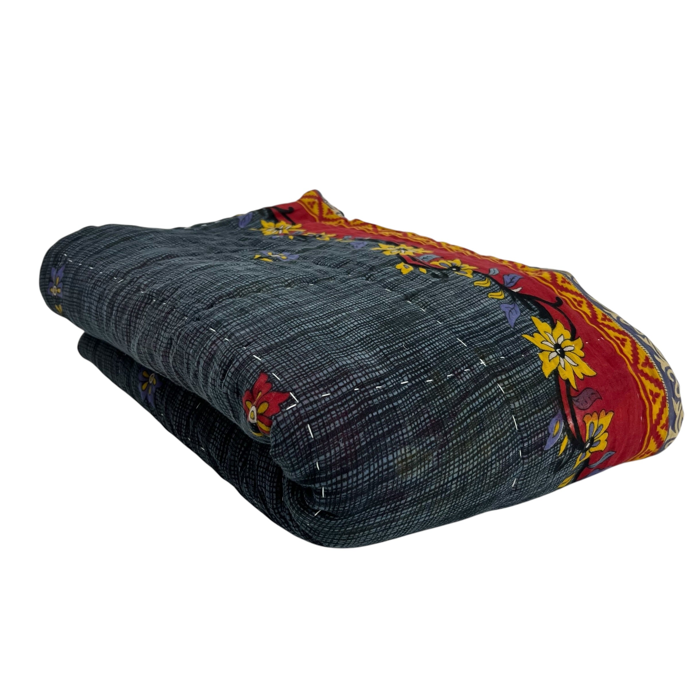Sari Cotton Quilt - Single Size