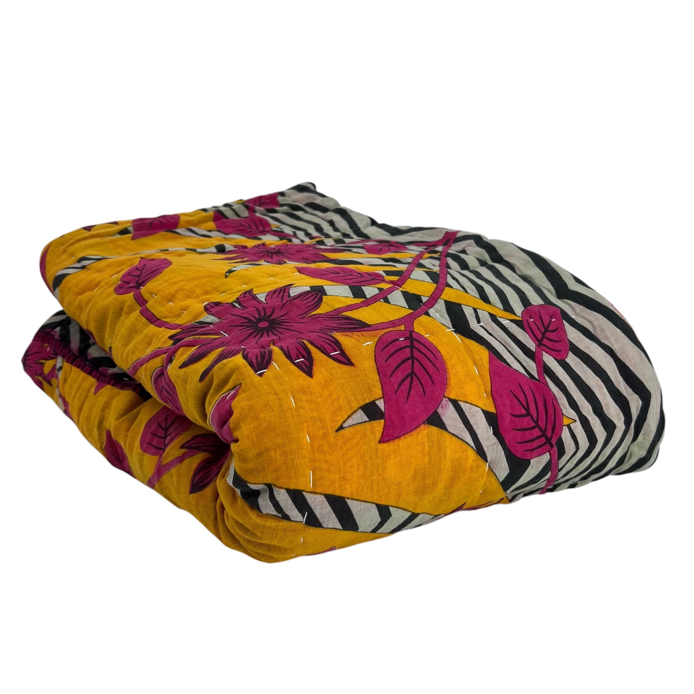 Sari Cotton Quilt - Single Size