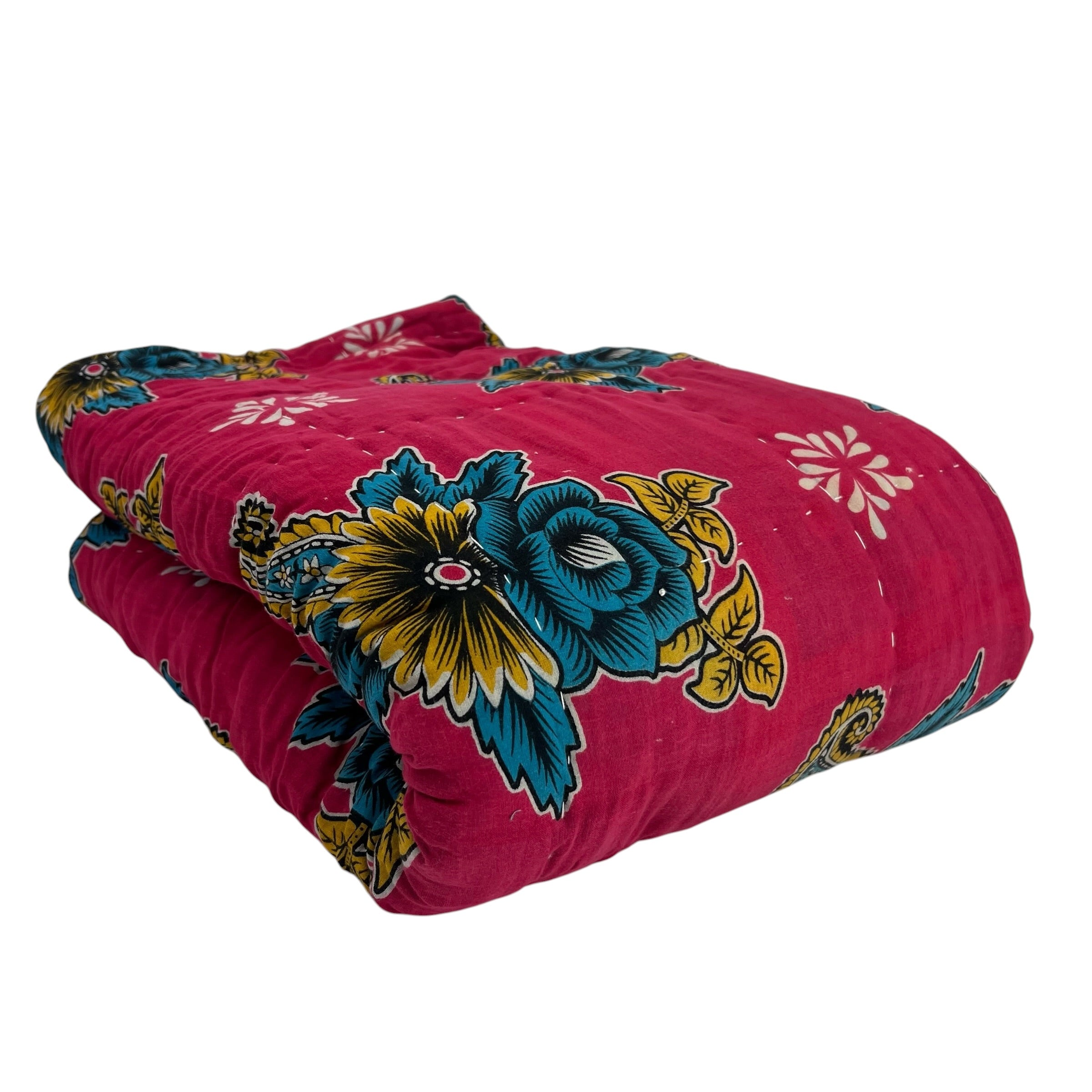 Sari Cotton Quilt - Single Size