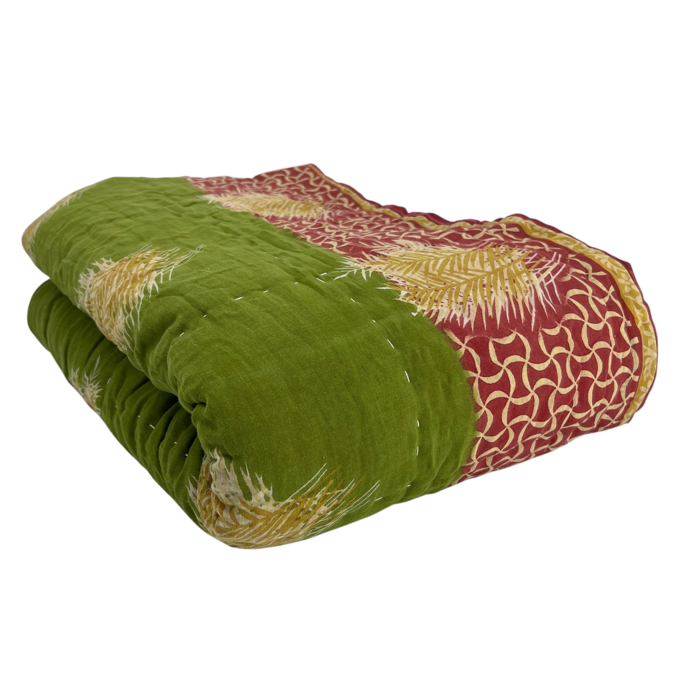 Sari Cotton Quilt - Single Size
