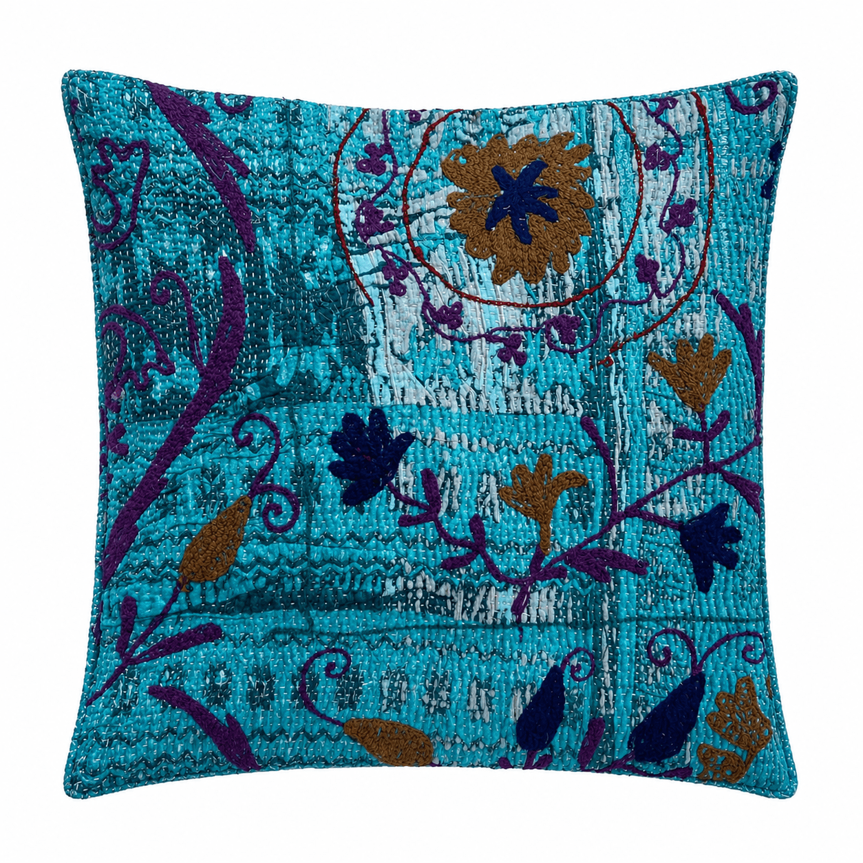 Suzani Kantha Cushion Cover 50x50cm