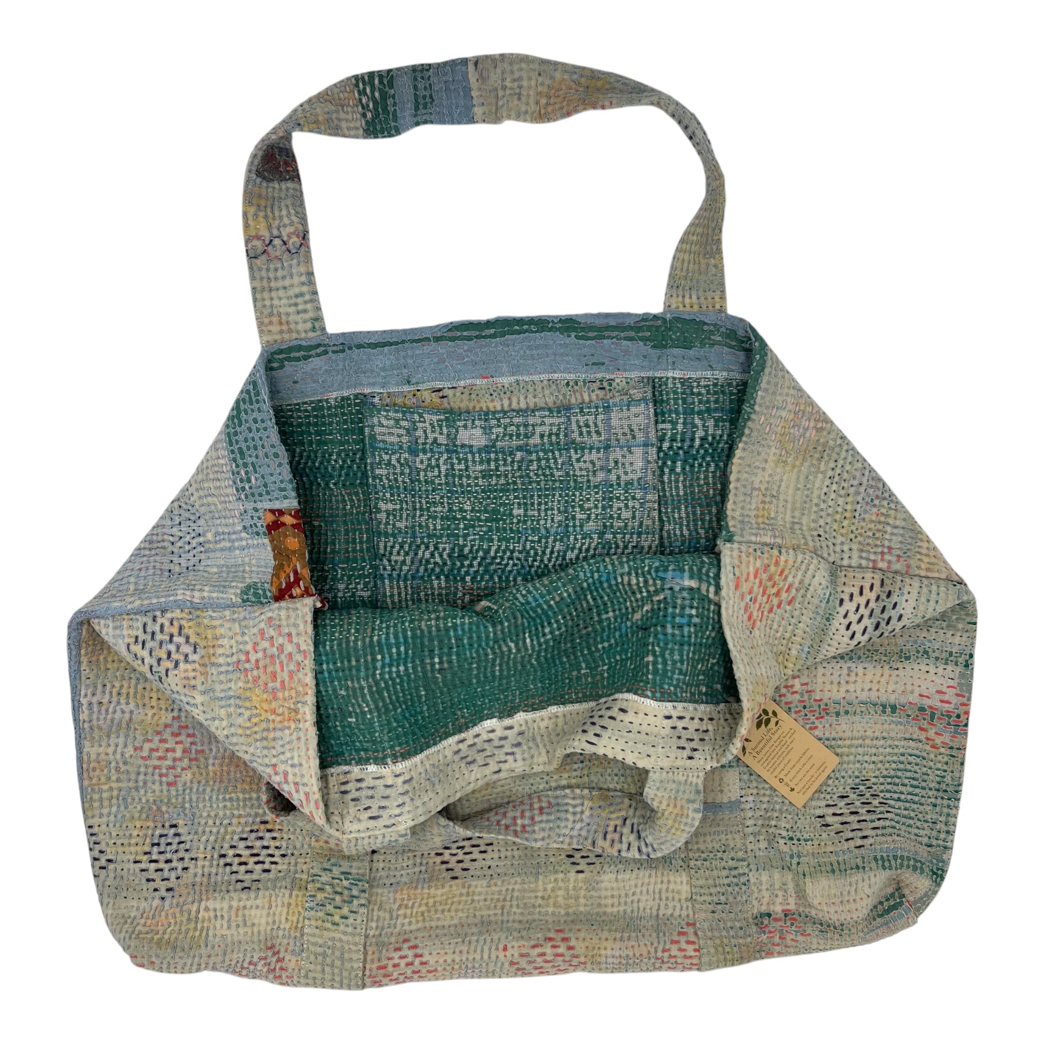 Kantha Beach Bag Boho Byron