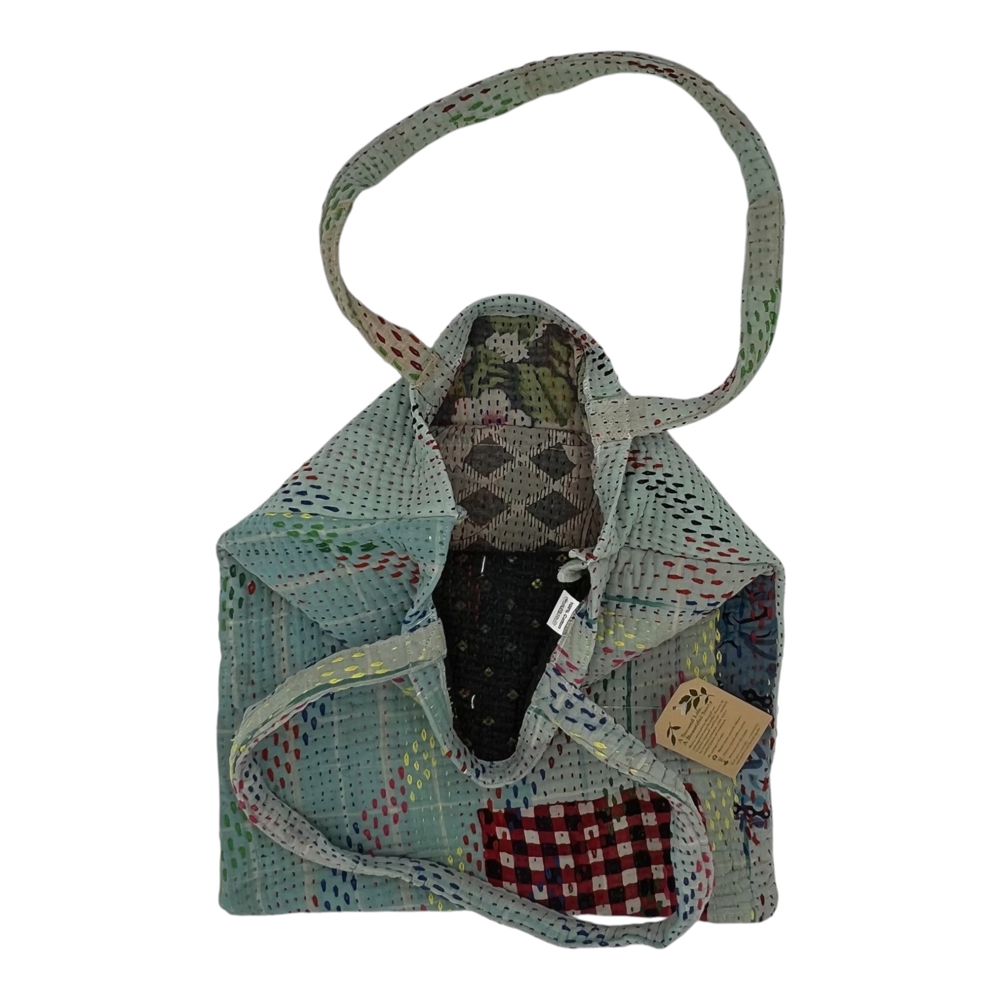 Vintage Kantha Tote