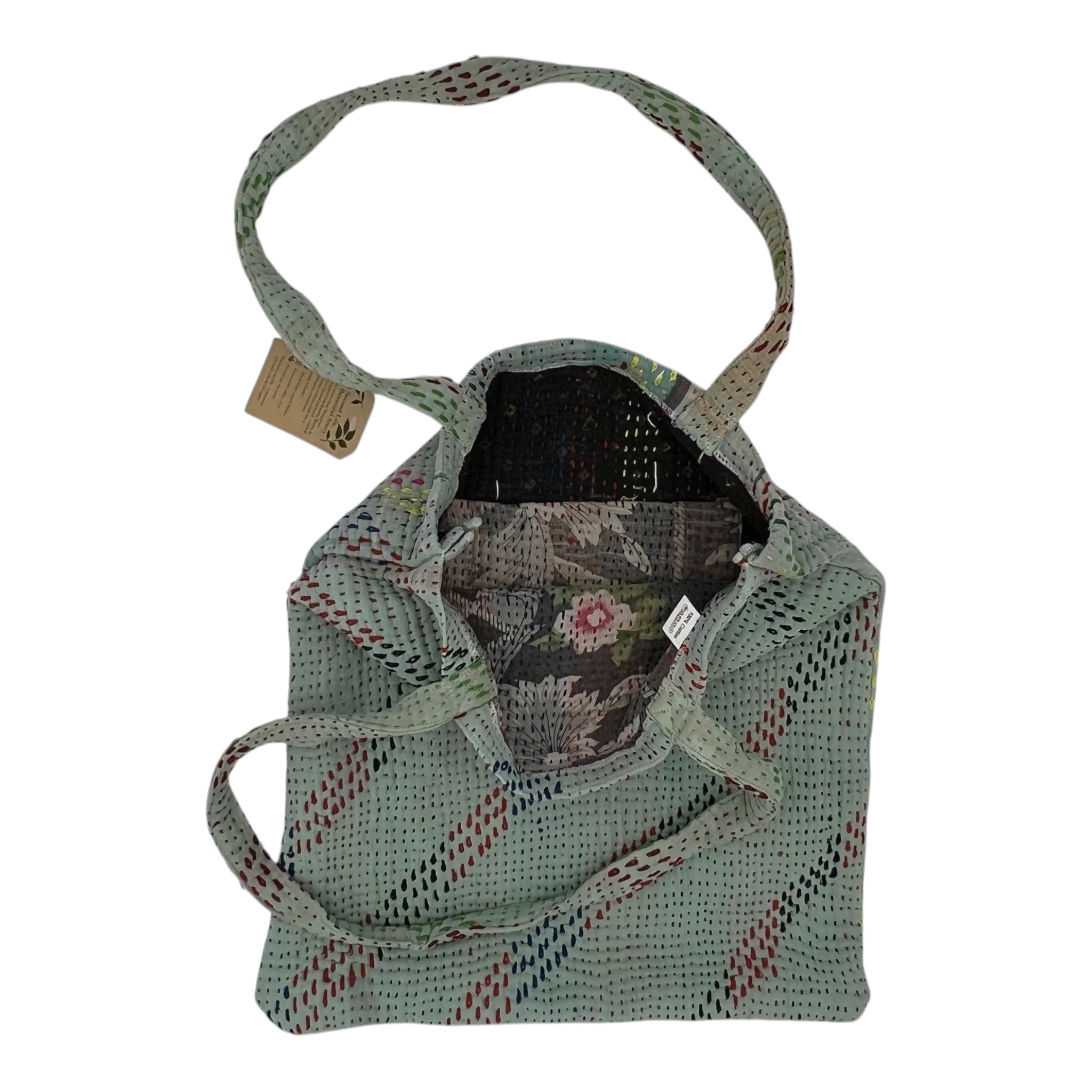 Vintage Kantha Tote