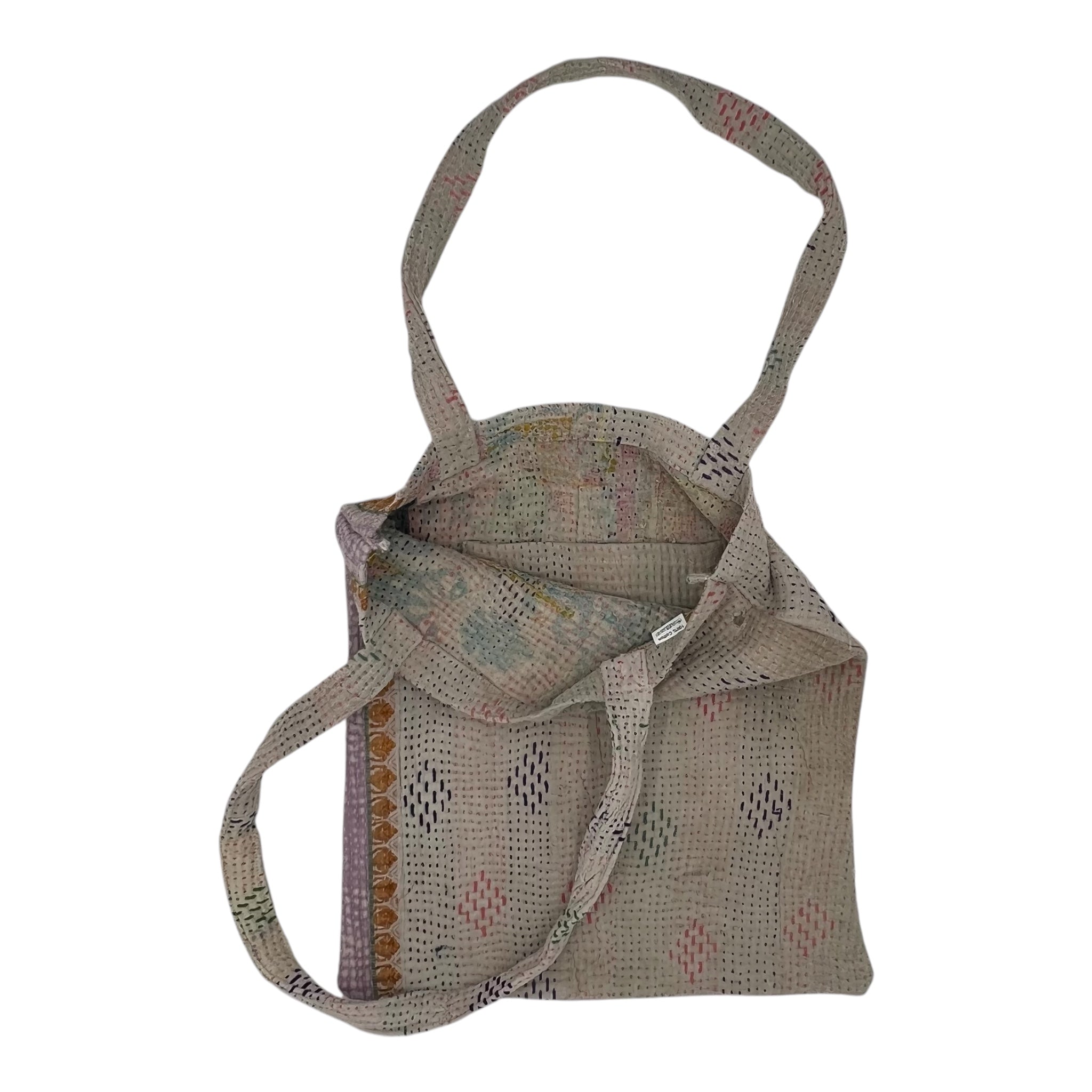 Vintage Kantha Tote