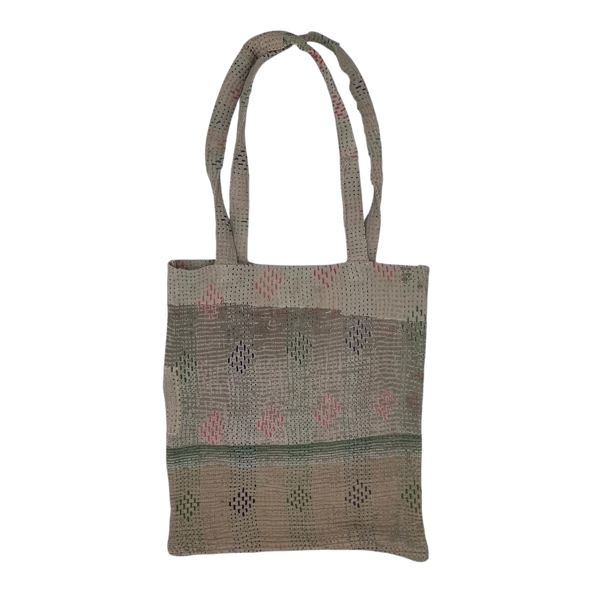 Vintage Kantha Tote