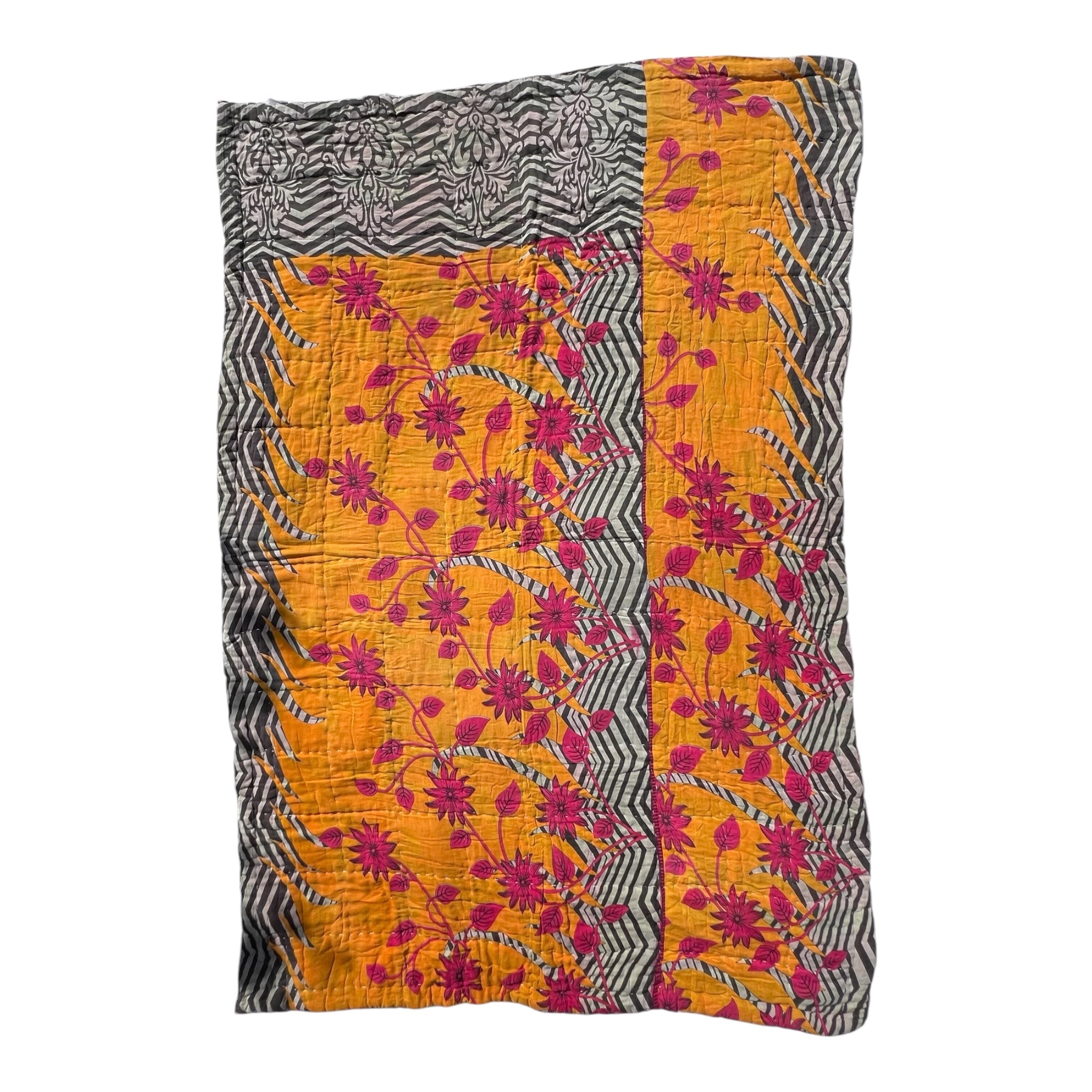 Sari Cotton Quilt - Single Size