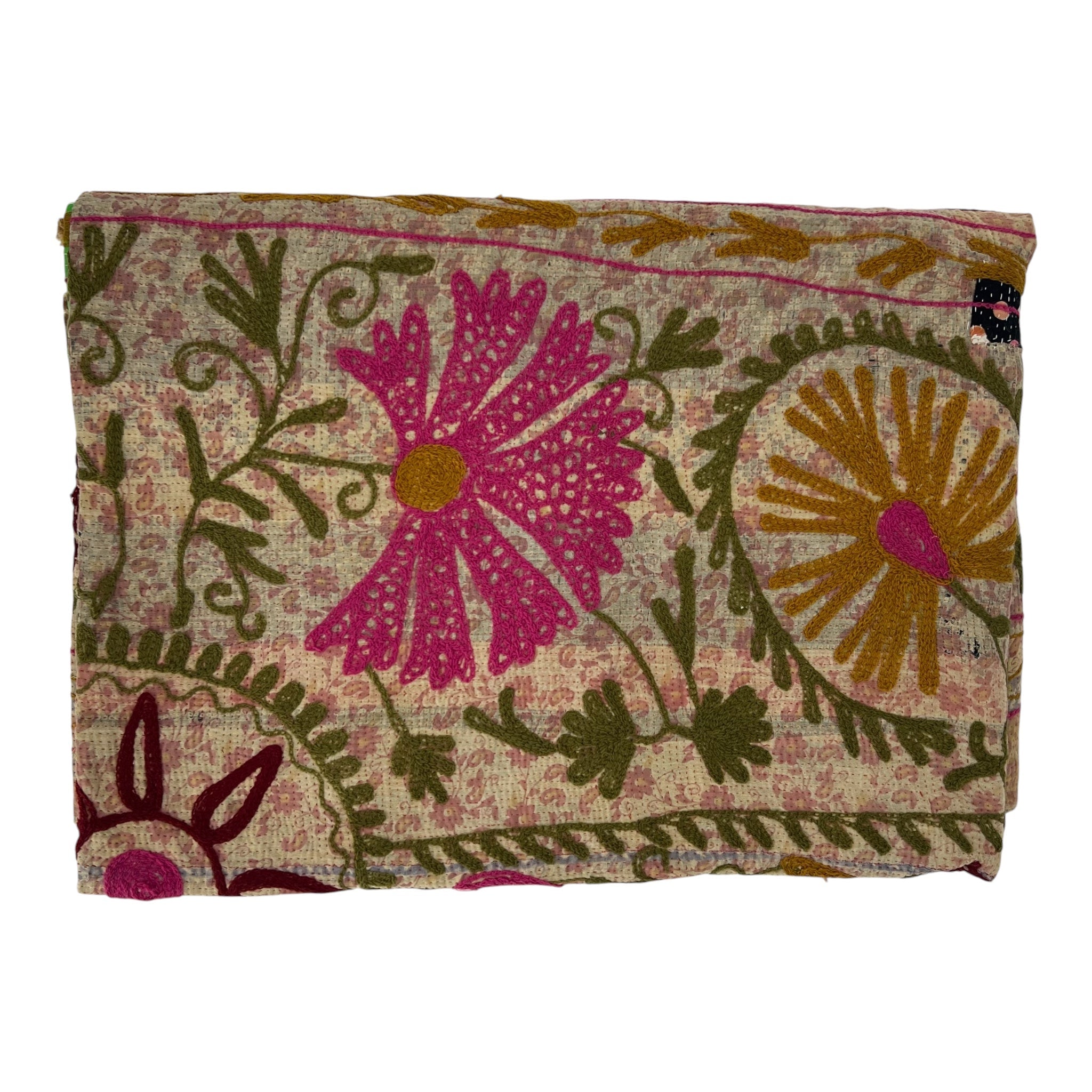 Suzani Kantha Tapestry One-Of-A-Kind