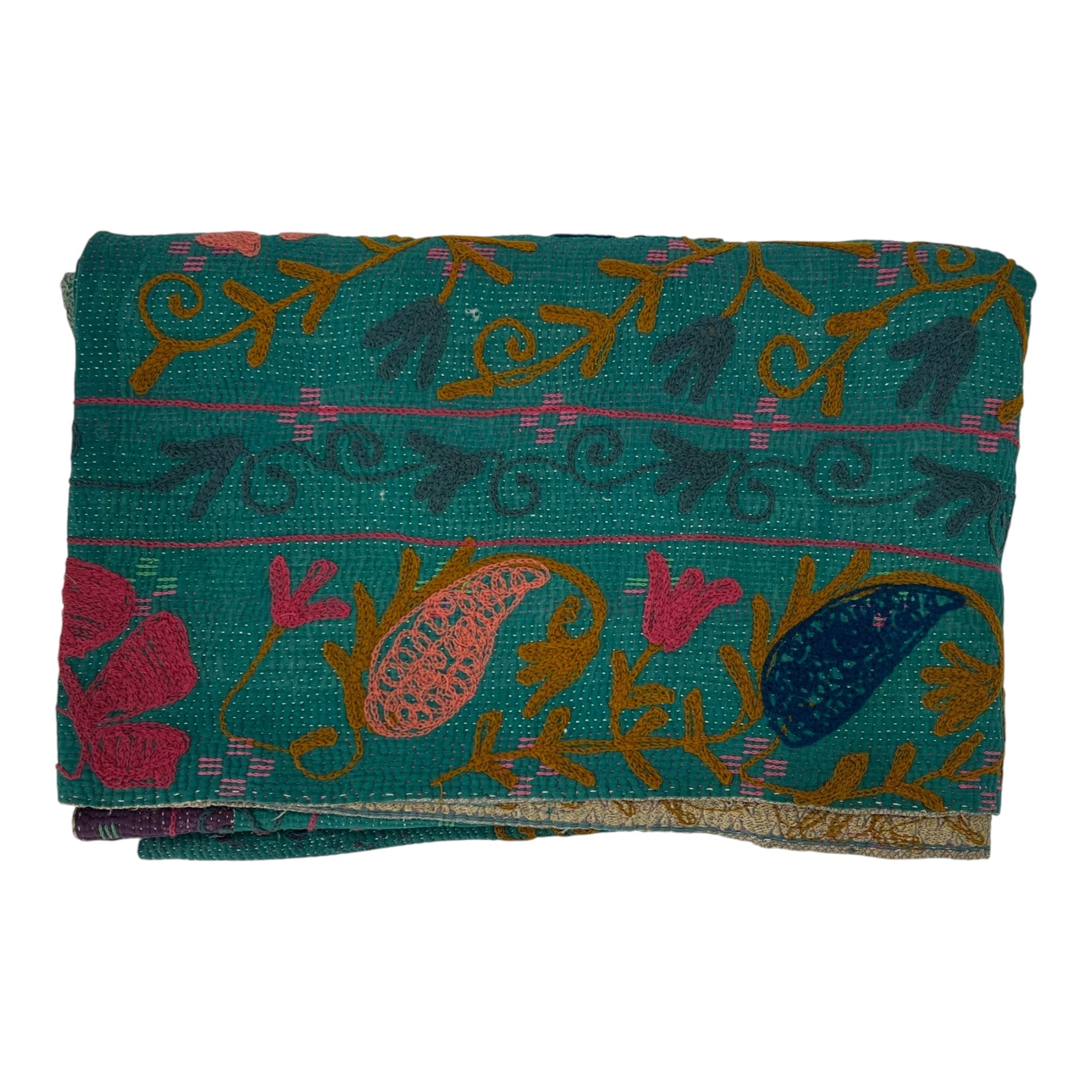Suzani Kantha Tapestry One-Of-A-Kind