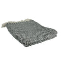 Diamond Cotton Throw Natural/Grey