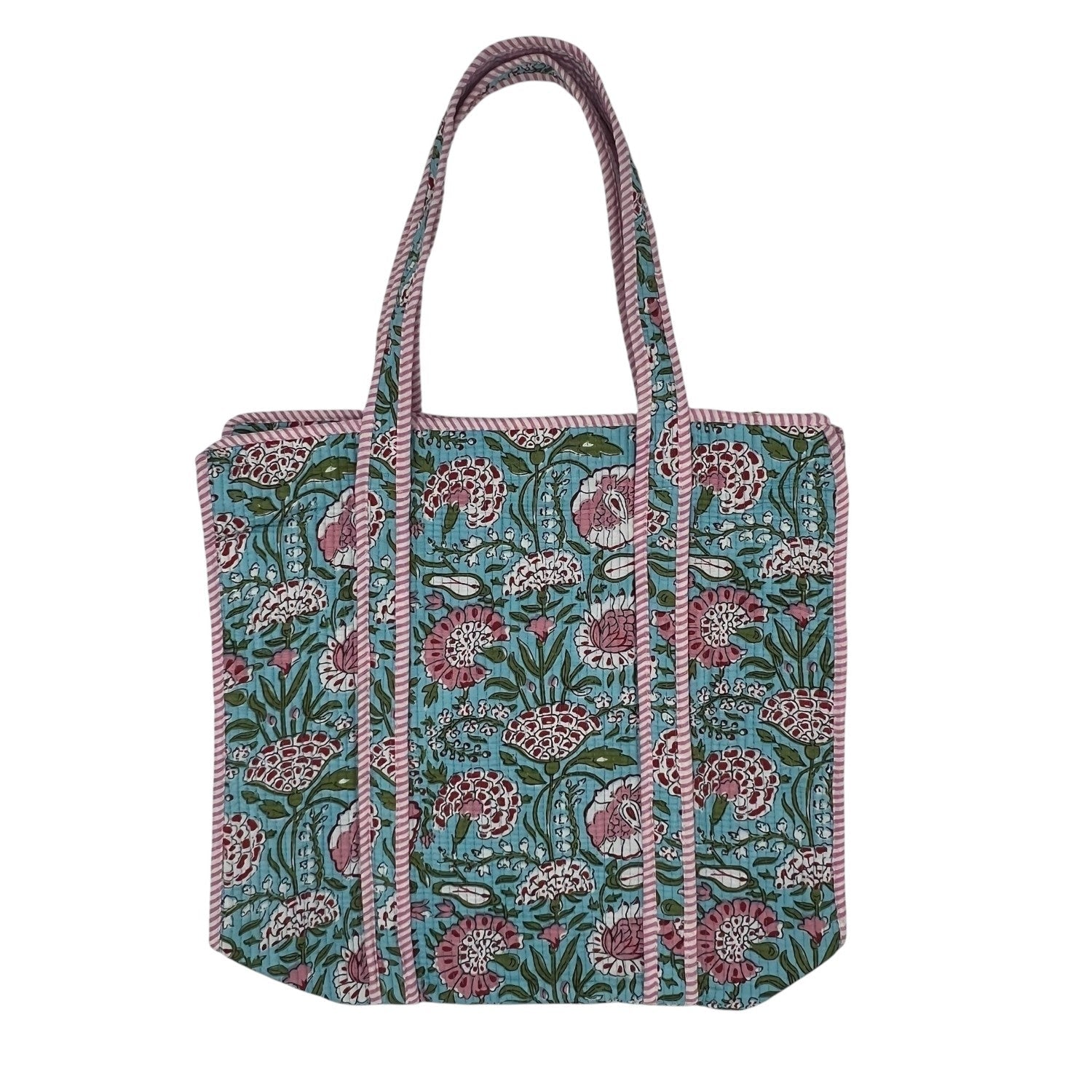 Hand Block Printed Tote