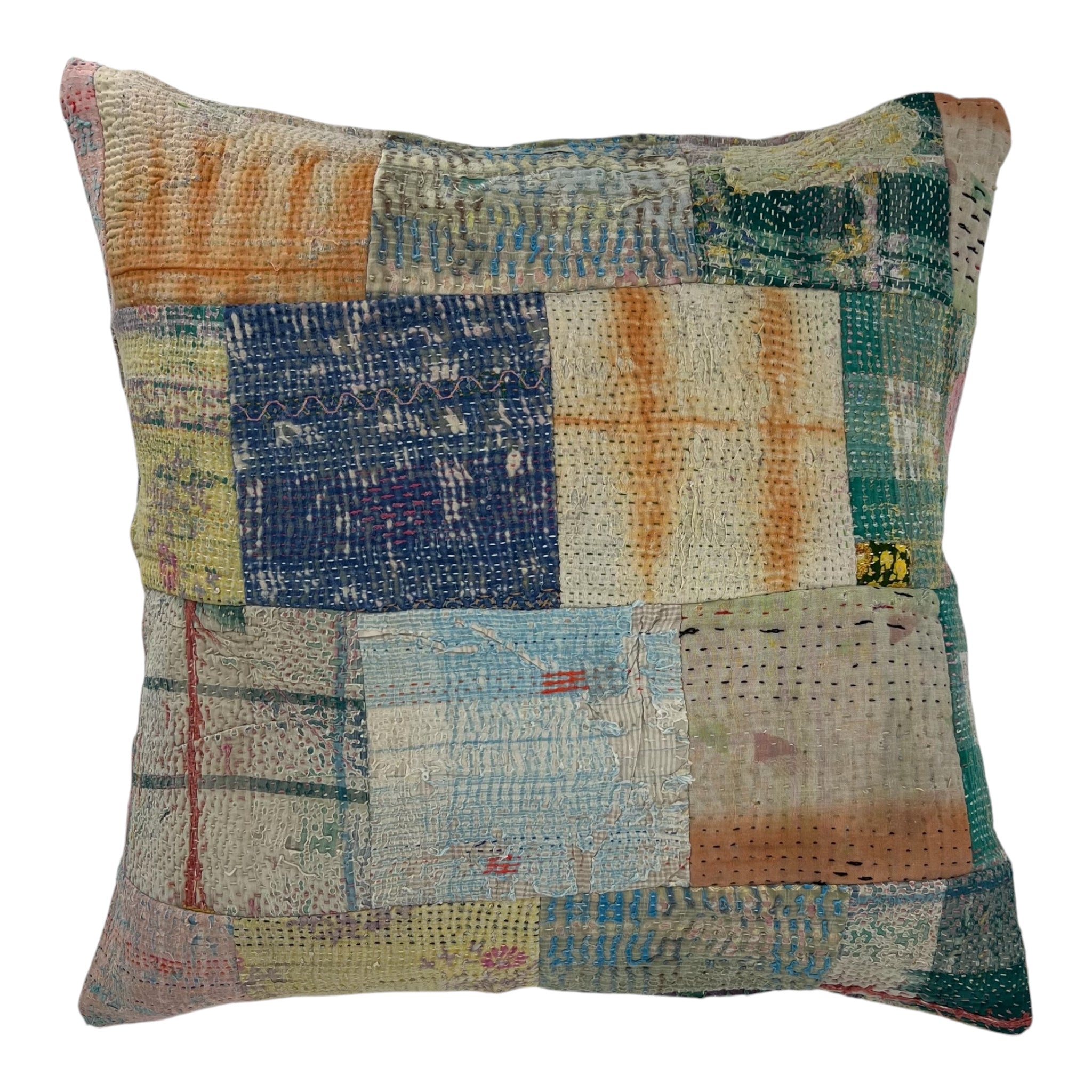 Kantha Patchwork Cushion Cover 50x50cm