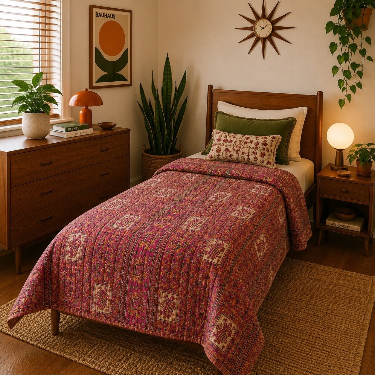 Sari Cotton Quilt - Single Size