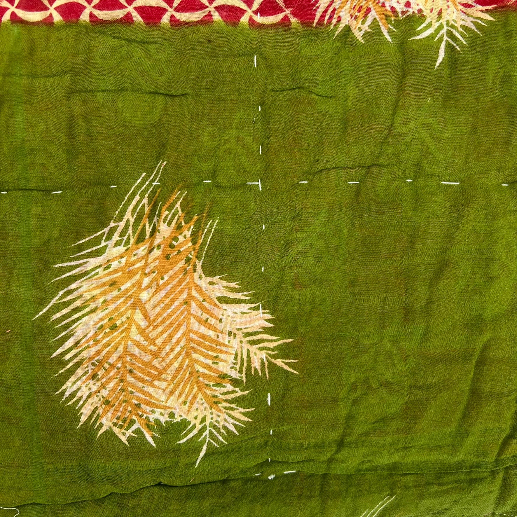 Sari Cotton Quilt - Single Size
