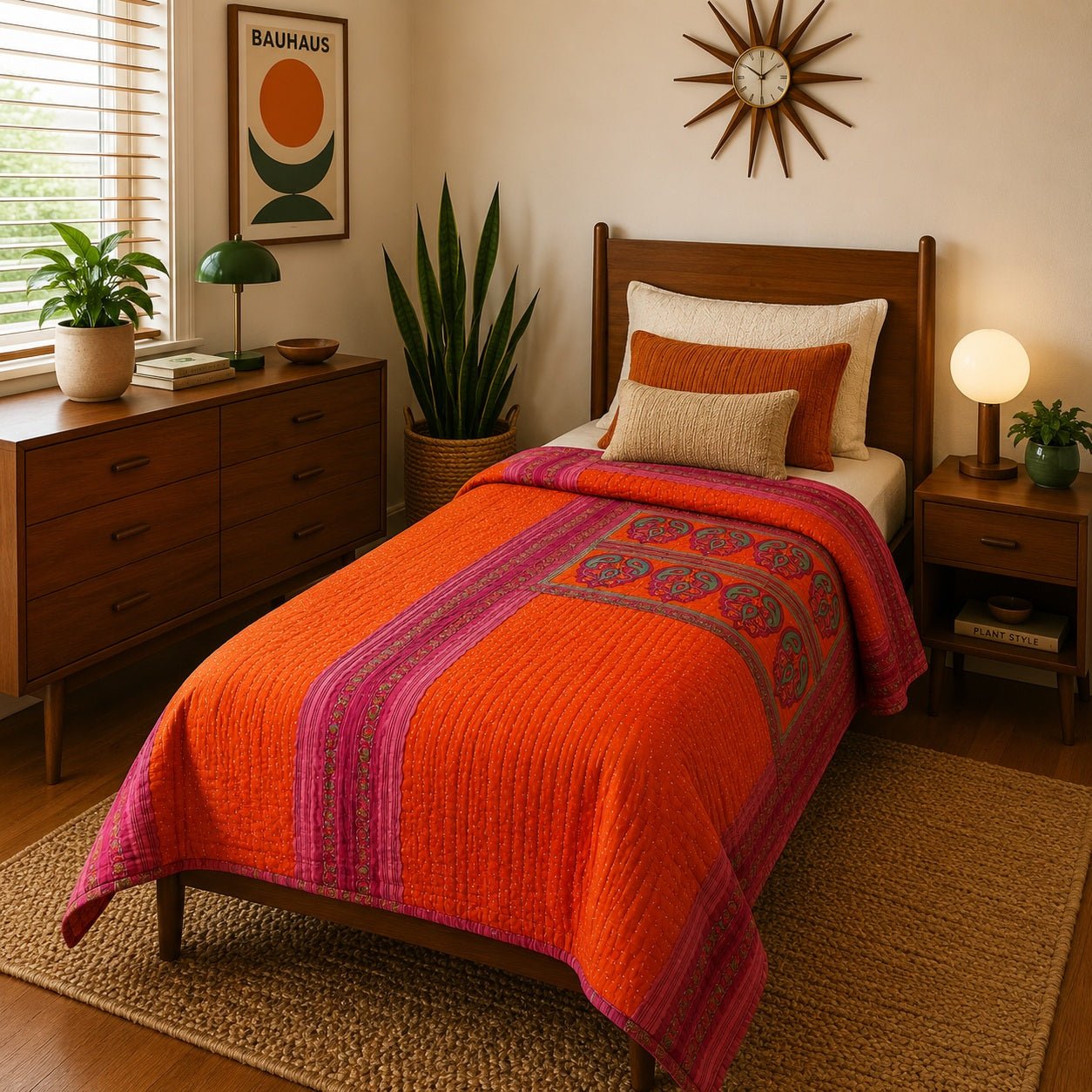 Sari Cotton Quilt - Single Size