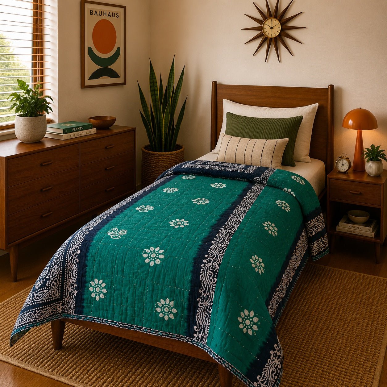 Sari Cotton Quilt - Single Size