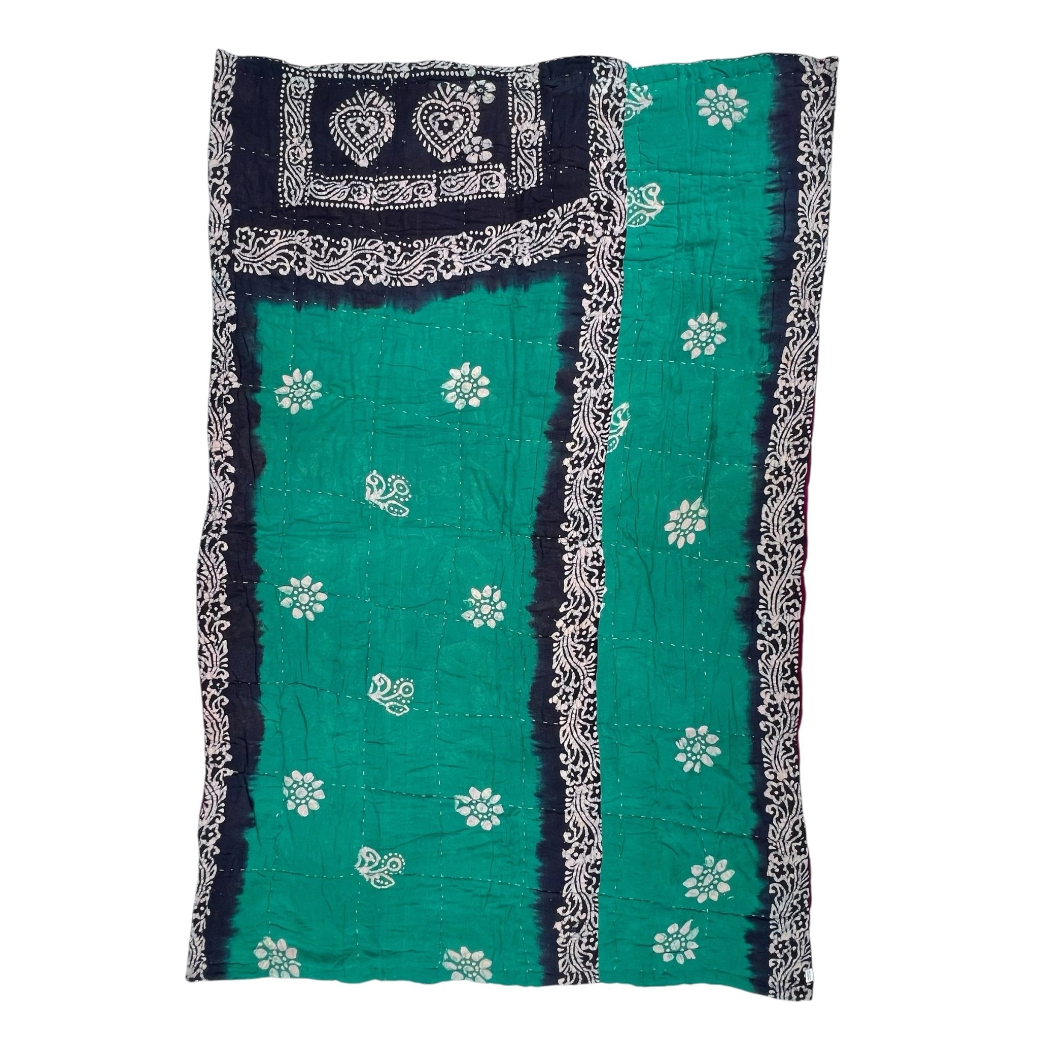 Sari Cotton Quilt - Single Size