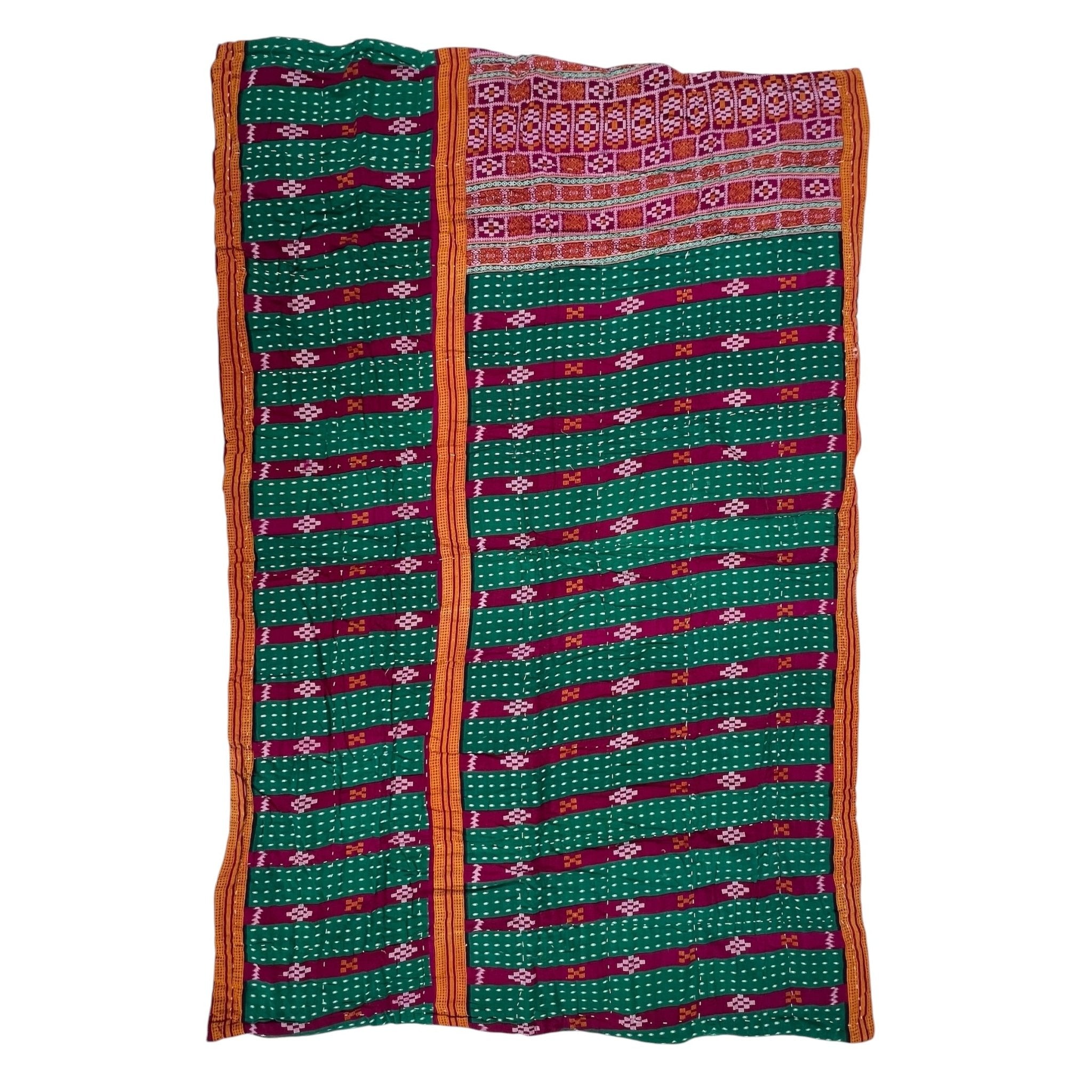 Sari Cotton Quilt - Single Size