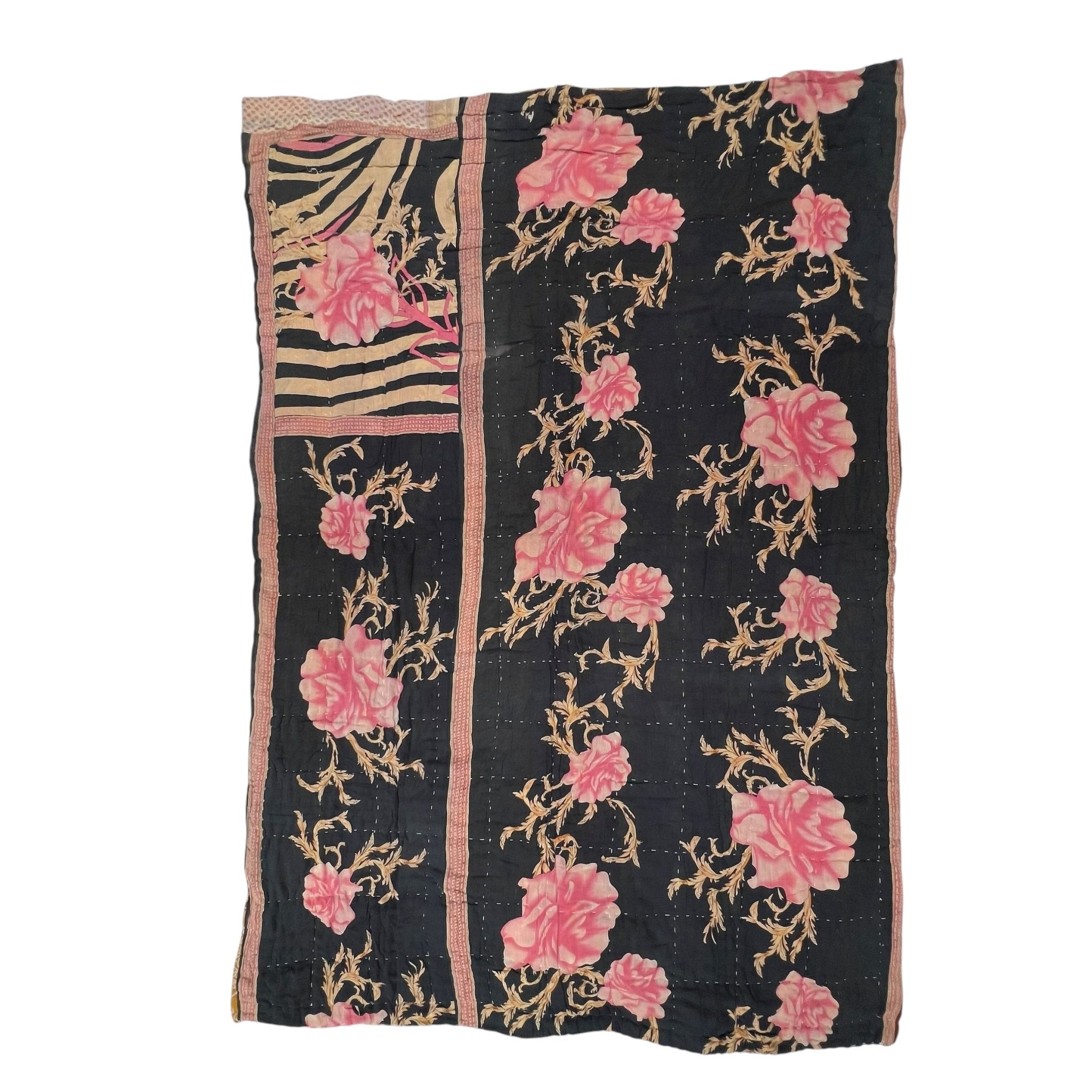 Sari Cotton Quilt - Single Size