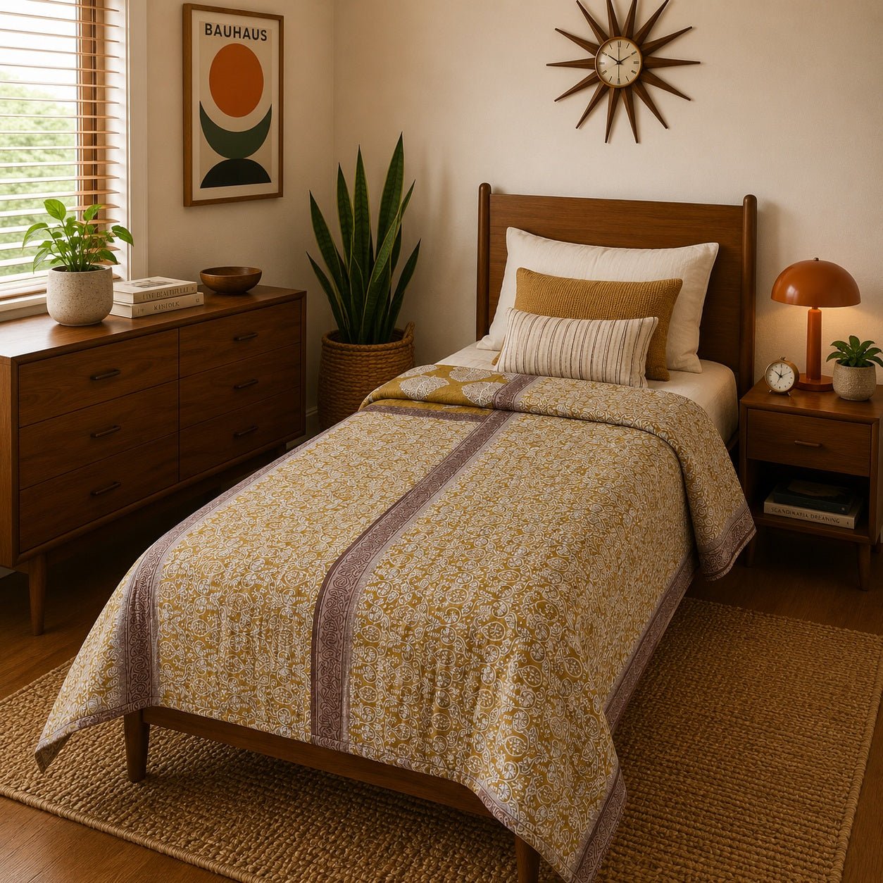 Sari Cotton Quilt - Single Size