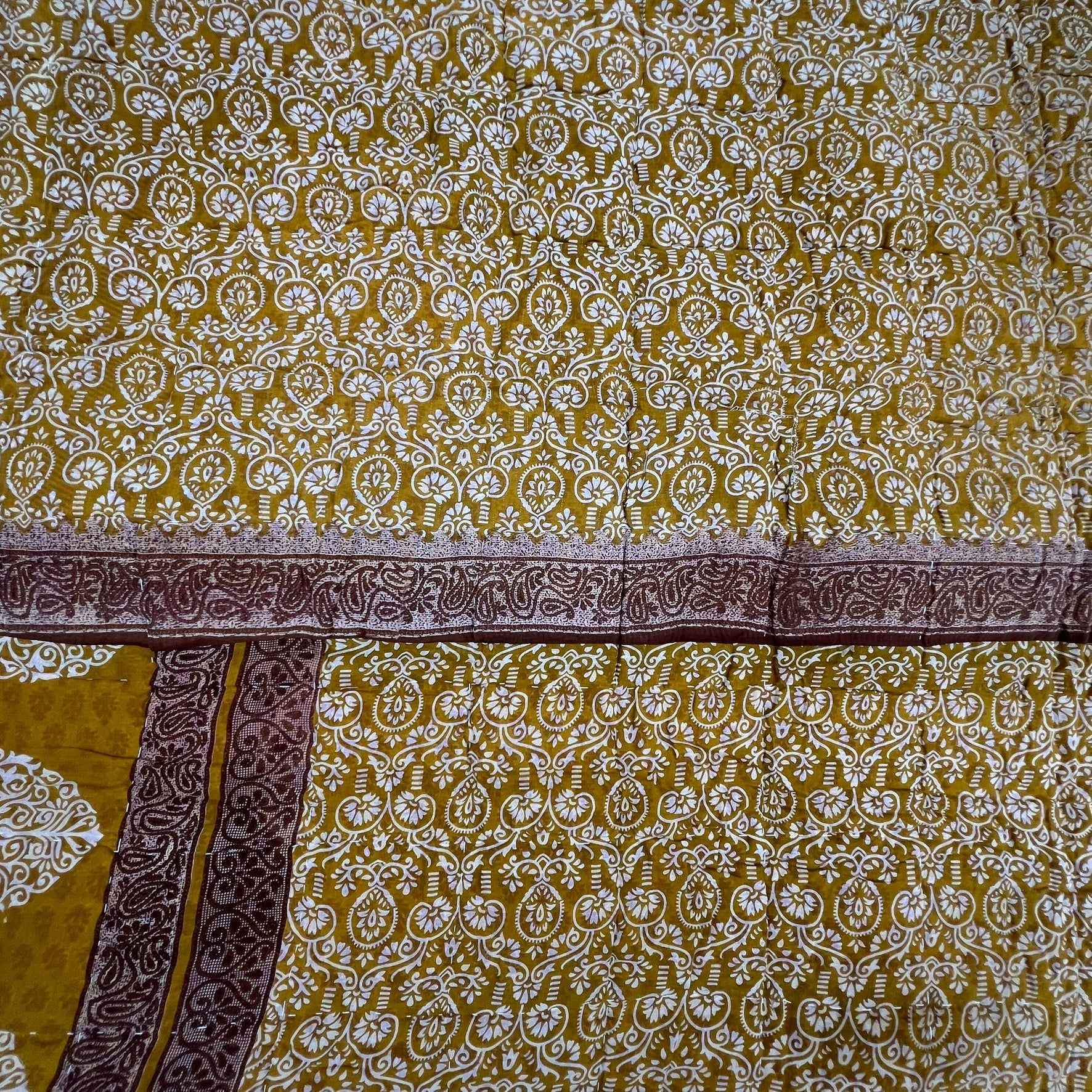 Sari Cotton Quilt - Single Size