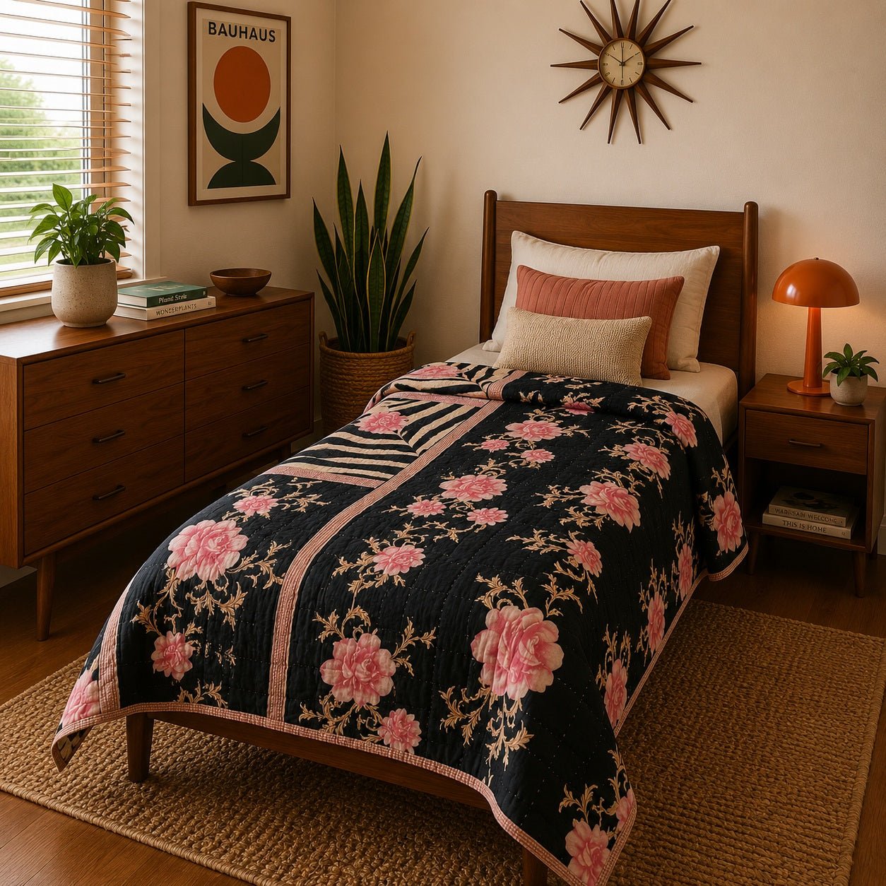 Sari Cotton Quilt - Single Size