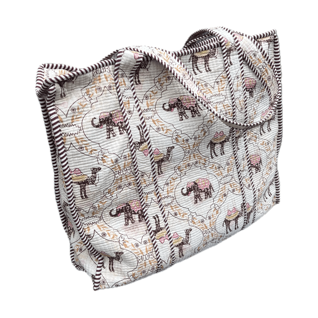 Hand Block Printed Tote
