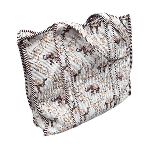 Hand Block Printed Tote