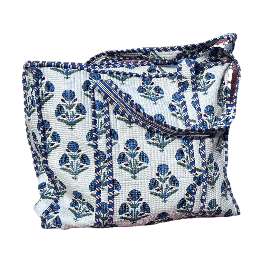 Hand Block Printed Tote