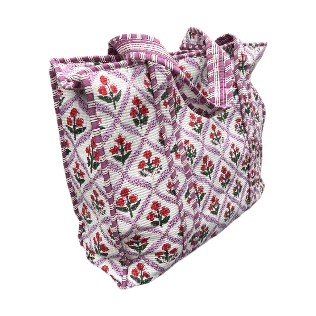 Hand Block Printed Tote