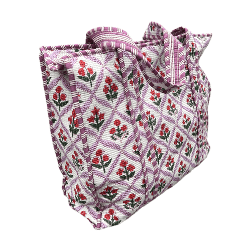 Hand Block Printed Tote