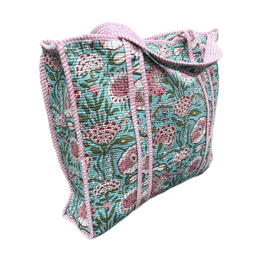 Hand Block Printed Tote