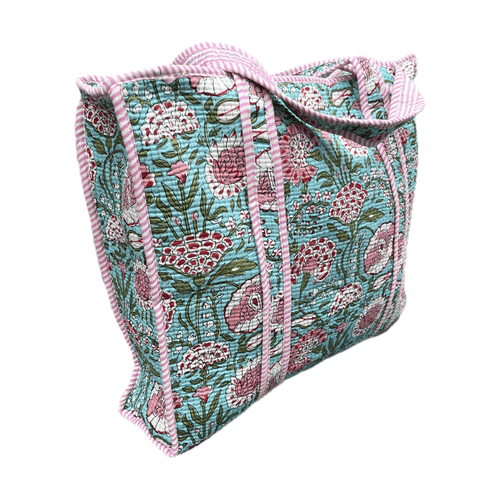 Hand Block Printed Tote