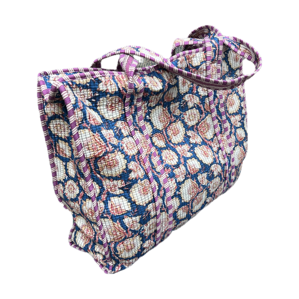 Hand Block Printed Tote
