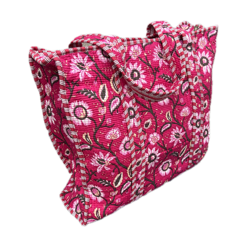 Hand Block Printed Tote