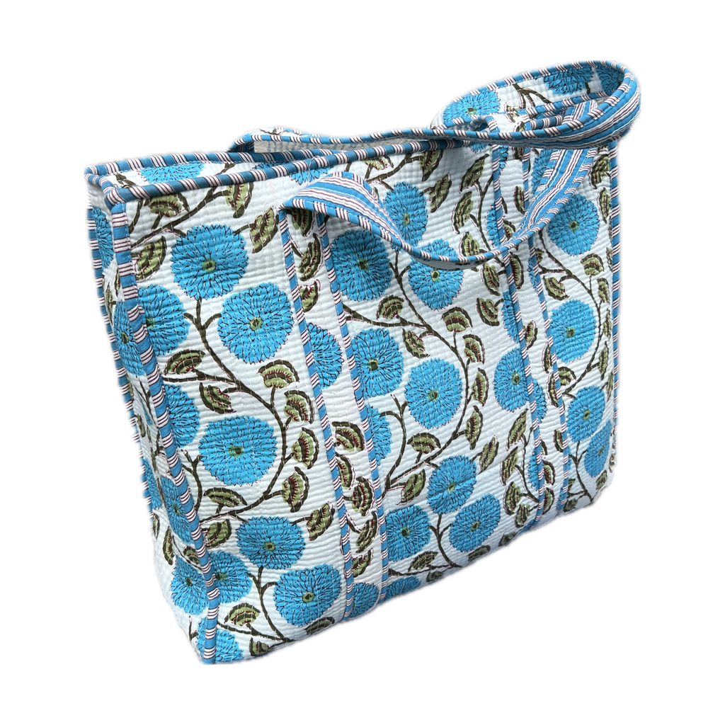 Hand Block Printed Tote